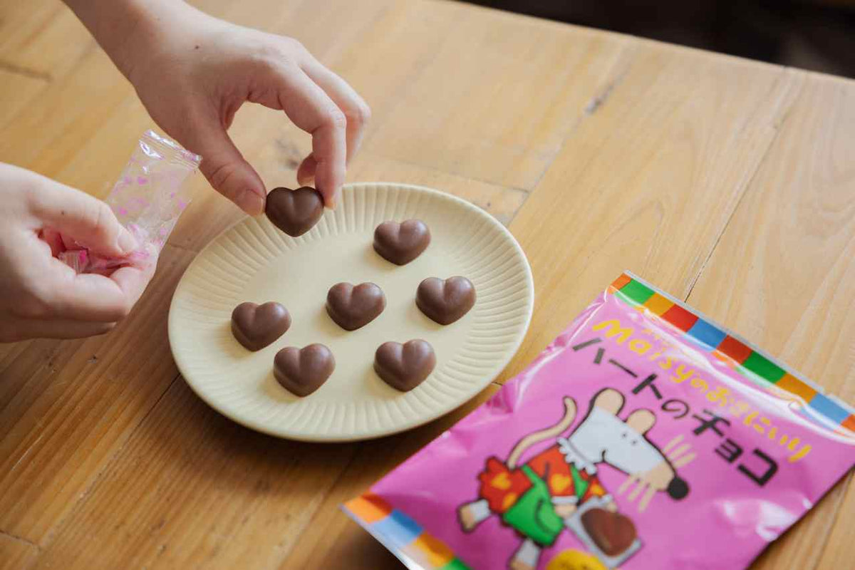 メイシーちゃん（TM）のおきにいりハートのチョコ5g×8個