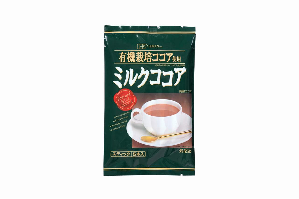 有機栽培ココア使用ミルクココア 80g（16g×5本）
