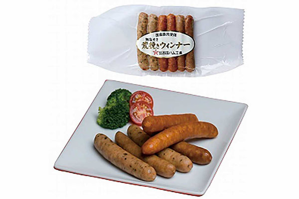 荒挽きウインナー　　　３種各２本