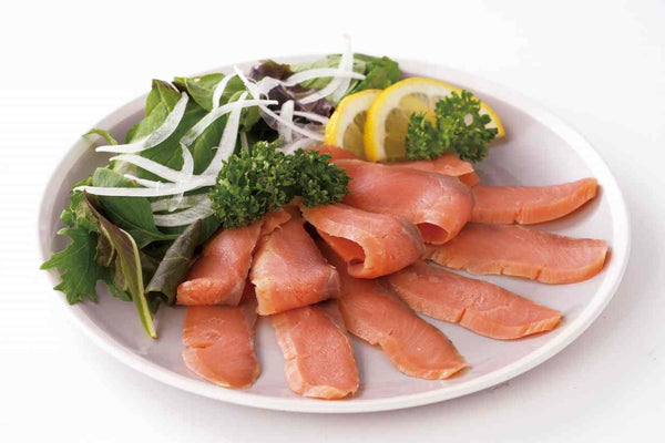 北海道産秋鮭スモークサーモン 80G