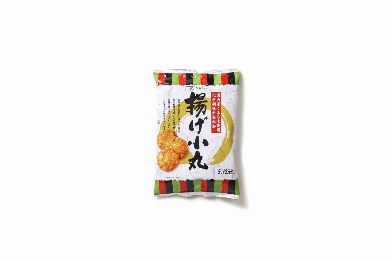 KAKOうるち米 揚げ小丸100G