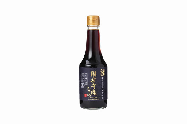 金笛　国産有機しょうゆ　３００ｍｌ