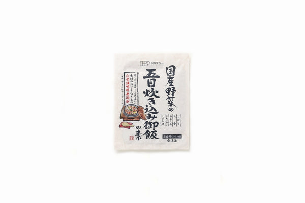 国産野菜の五目炊き込み御飯の素150G