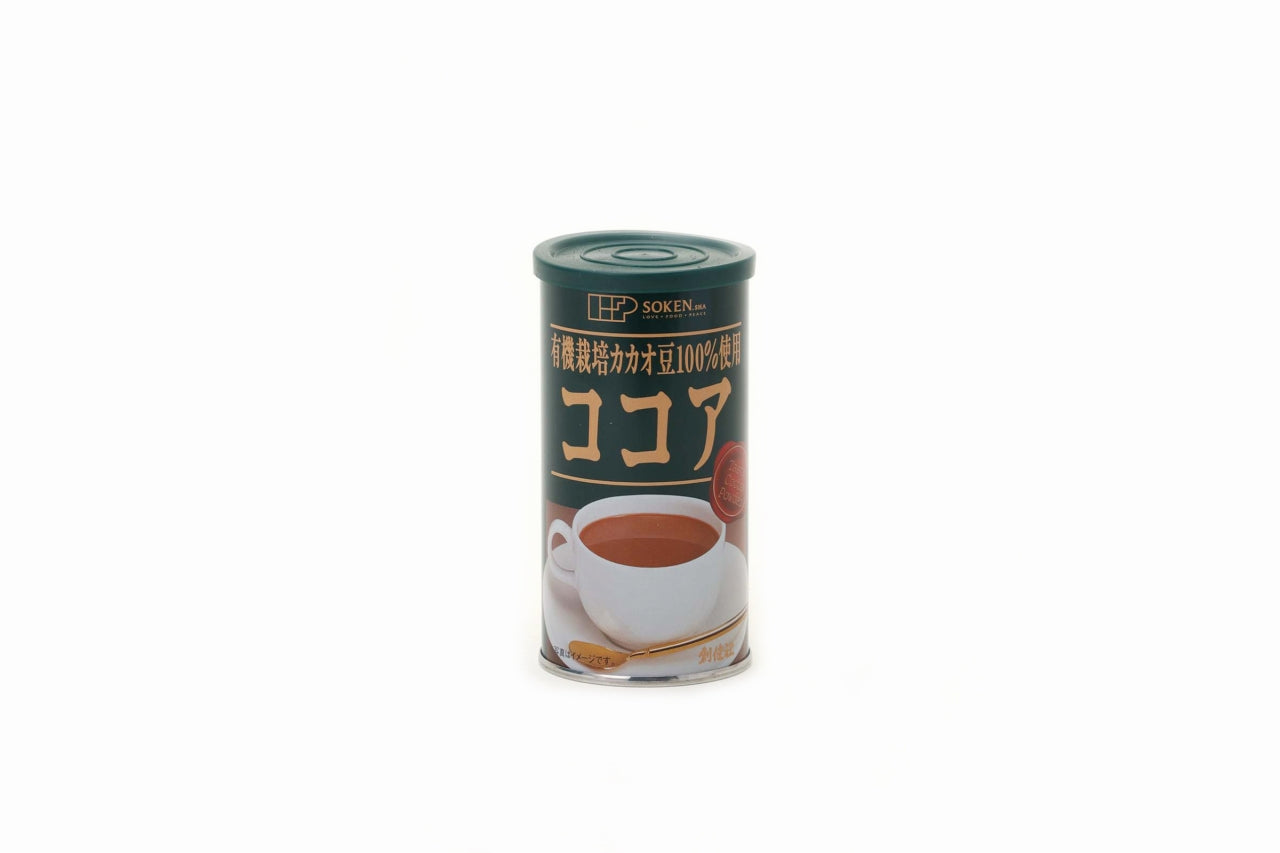 有機栽培カカオ豆100％使用ココア80g