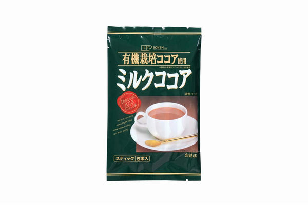 有機栽培ココア使用ミルクココア　８０ｇ（１６ｇ×５本）