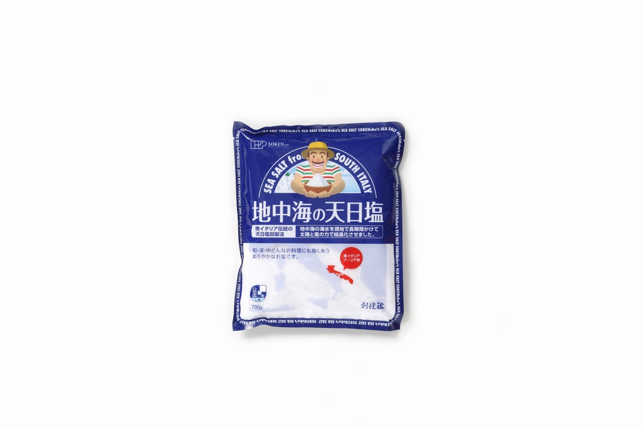 地中海の天日塩 700g