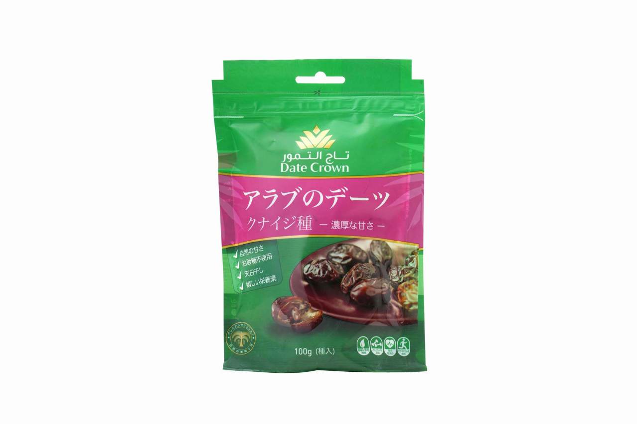新品未開封　アラブのデーツ　クナイジ種　無添加100g × 1袋　砂糖不使用 新品未開封 アラブのデーツ クナイジ種 無添加100g × 1袋 砂糖不